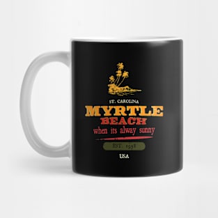 Myrtle Beach Retro Vibes South Carolina Mug